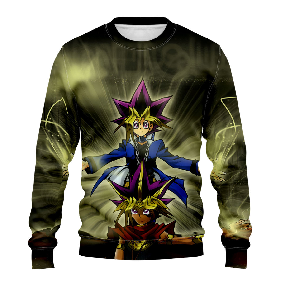 Yugioh Yugi And Atem Standing Holding Energy Anime Apparel