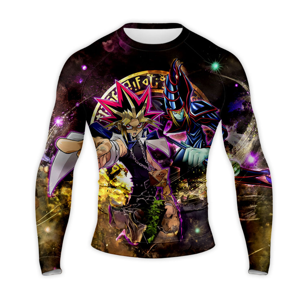 Yugioh Yugi And Dark Magician In Cosmic Background Anime Apparel