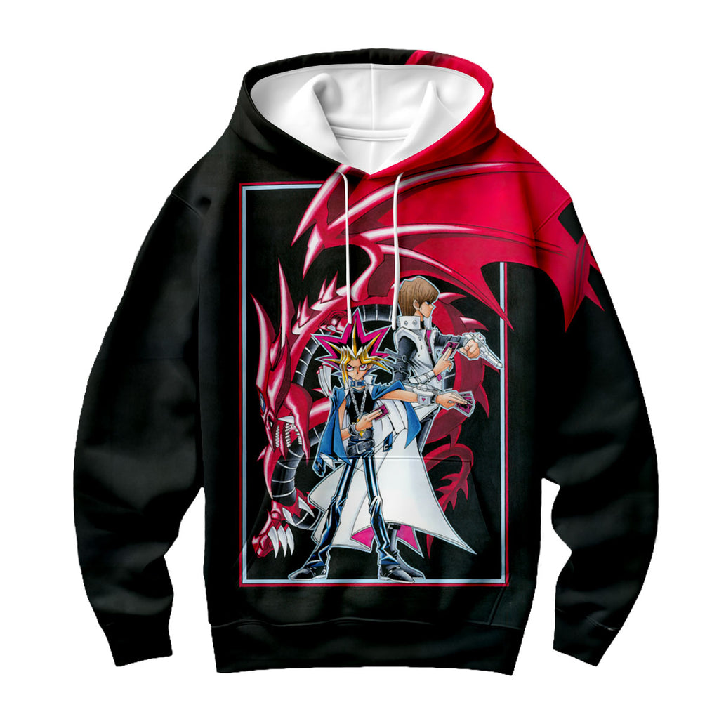Yugioh Yugi And Kaiba With Slifer Sky Dragon Anime Apparel