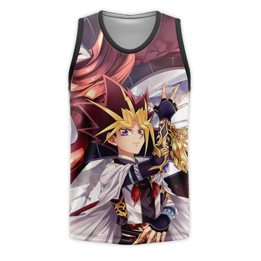 Yugioh Yugi And Slifer The Sky Dragon Standing Together Anime Apparel