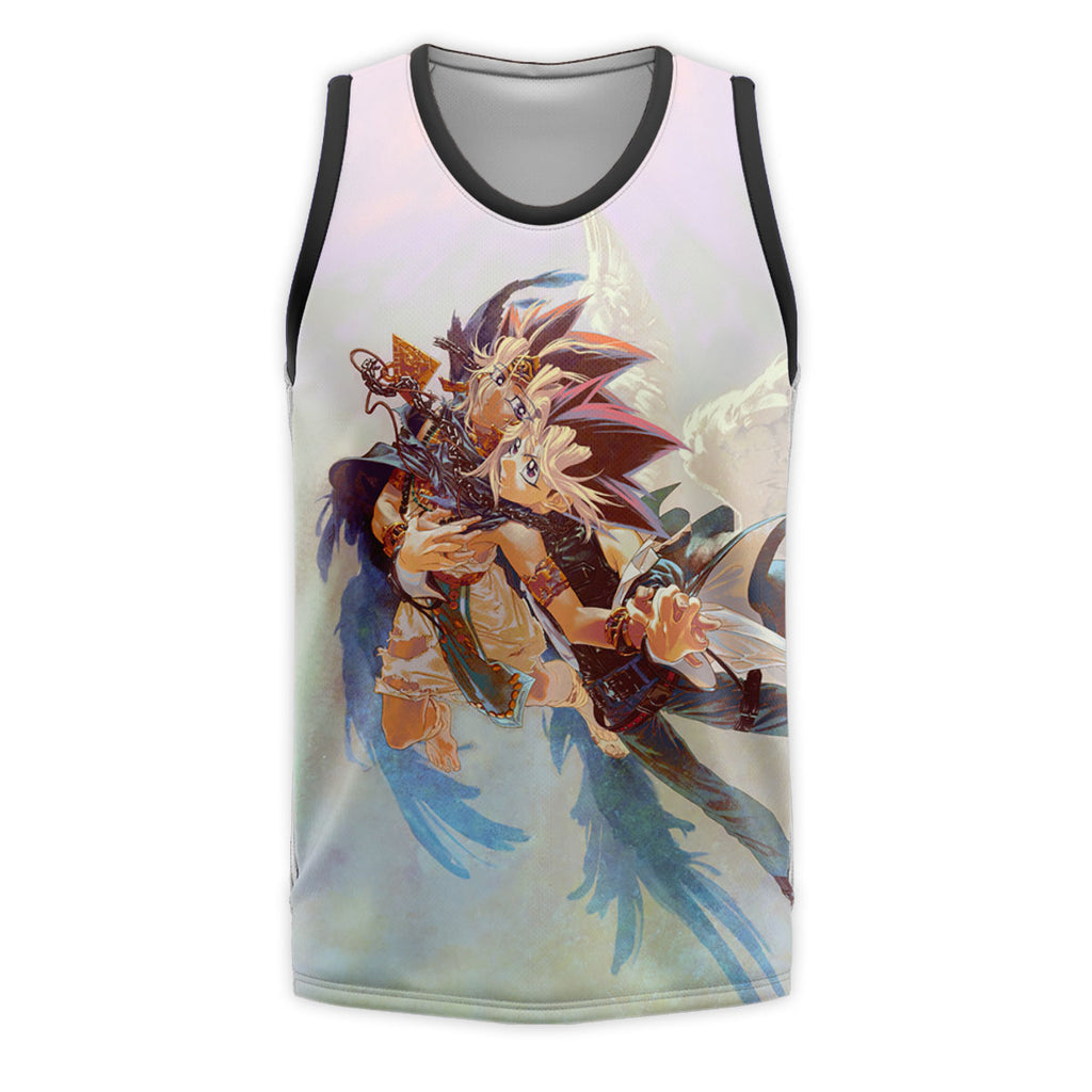 Yugioh Yugi Muto And Atem With Soft Color Wings Anime Apparel