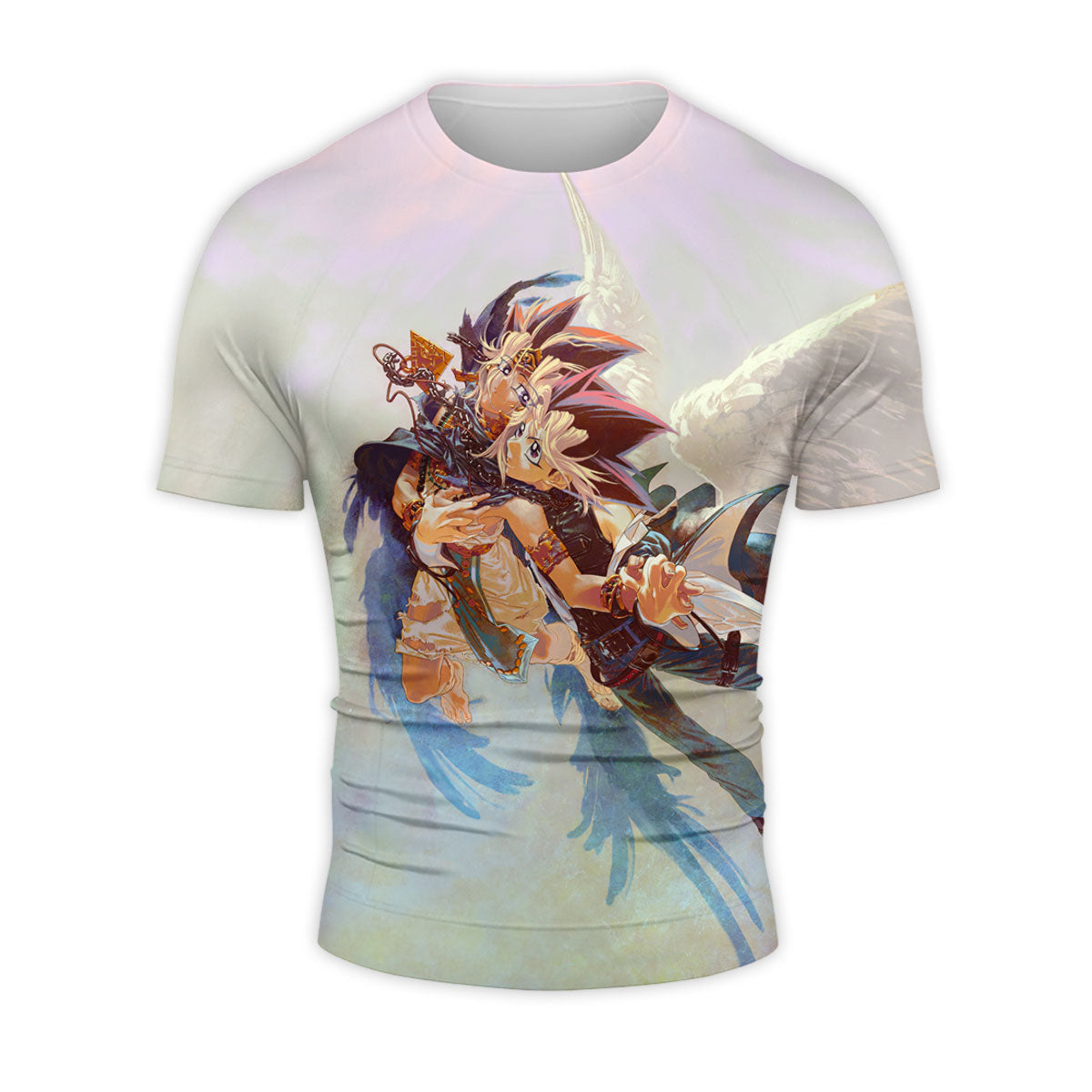 Yugioh Yugi Muto And Atem With Soft Color Wings Anime Apparel