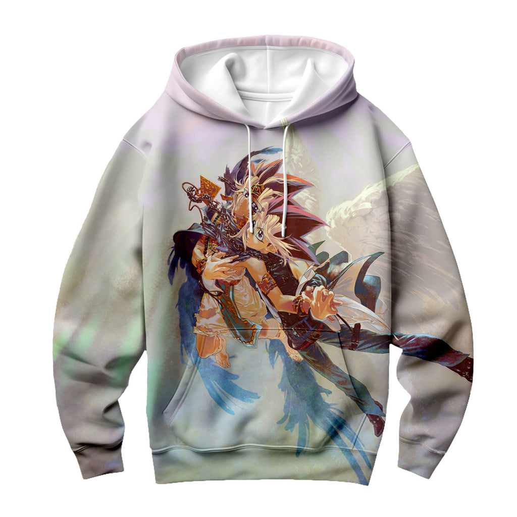 Yugioh Yugi Muto And Atem With Soft Color Wings Anime Apparel