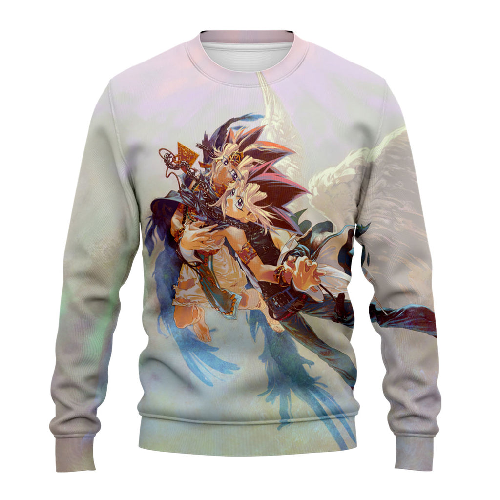 Yugioh Yugi Muto And Atem With Soft Color Wings Anime Apparel