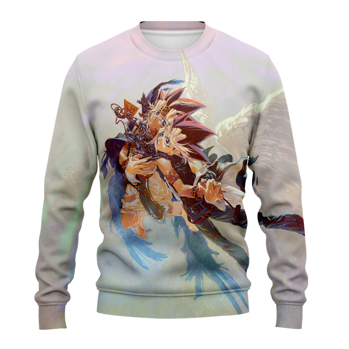 Yugioh Yugi Muto And Atem With Soft Color Wings Anime Apparel