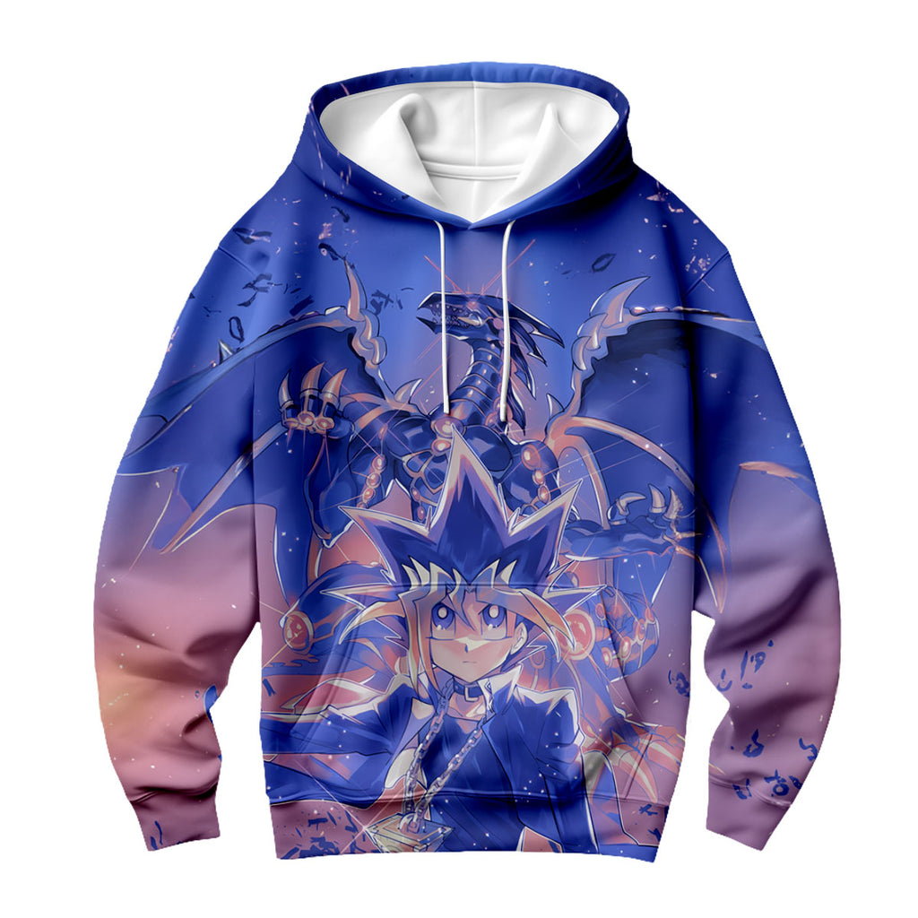 Yugioh Yugi Muto And Blueeyes White Dragon Anime Apparel