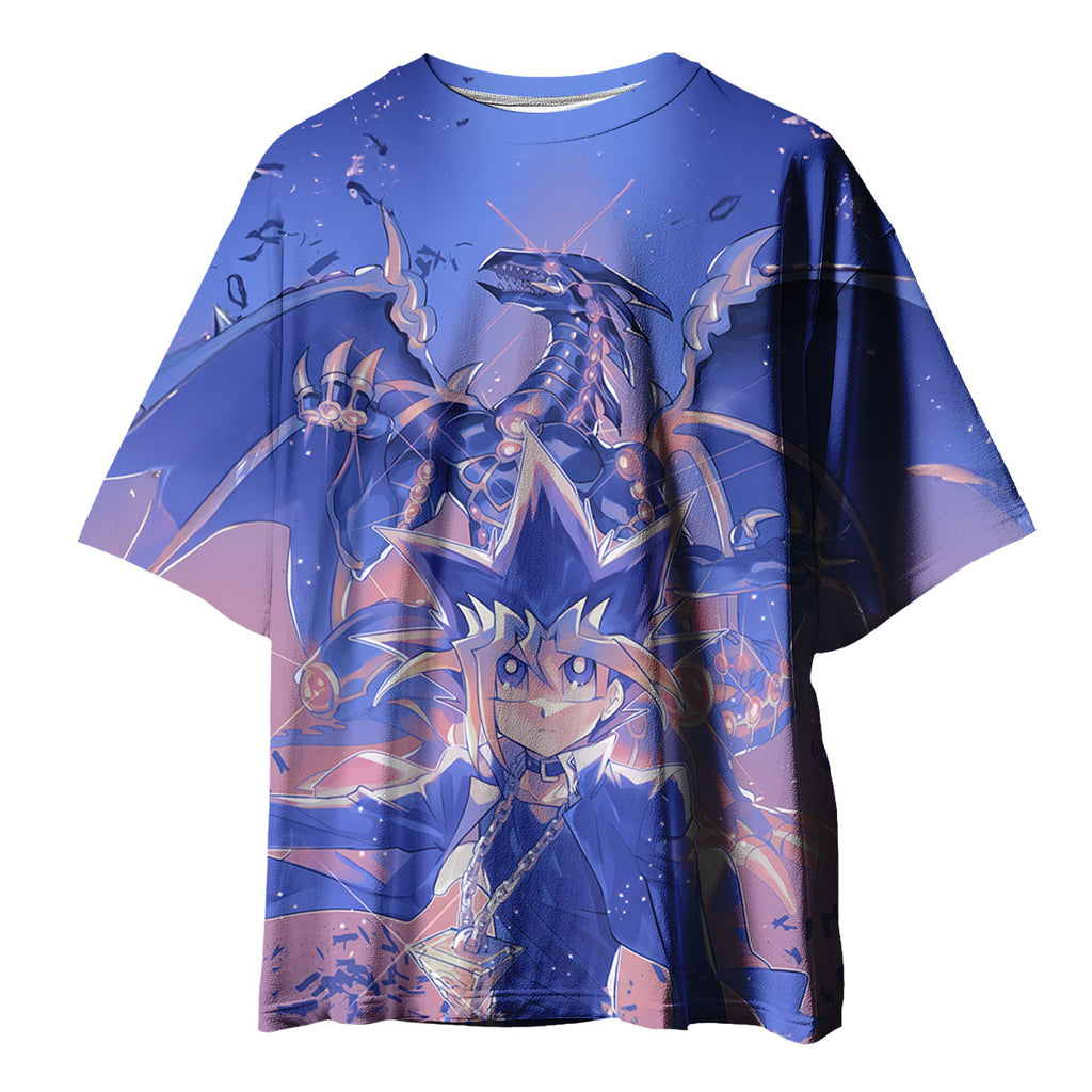 Yugioh Yugi Muto And Blueeyes White Dragon Anime Apparel