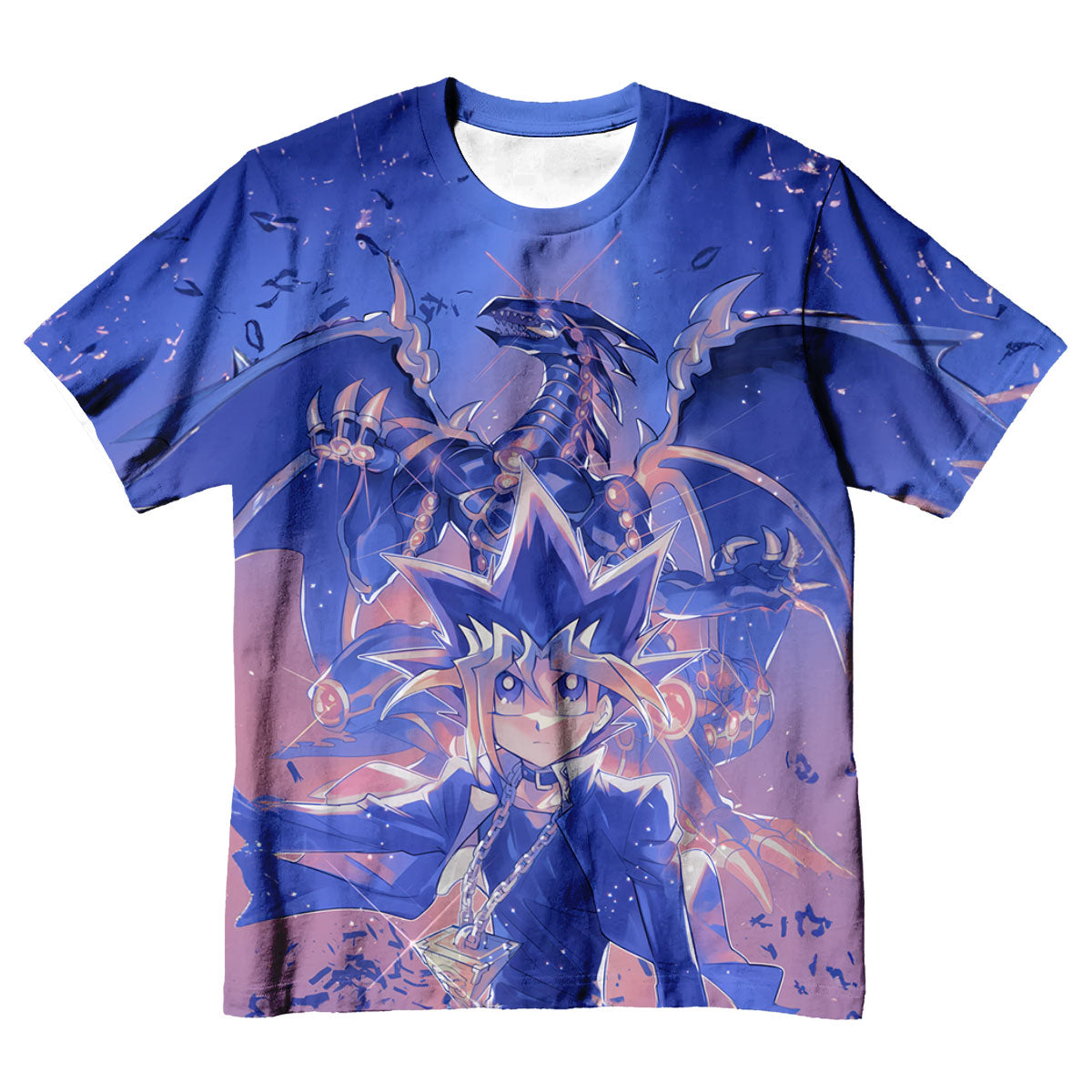 Yugioh Yugi Muto And Blueeyes White Dragon Anime Apparel