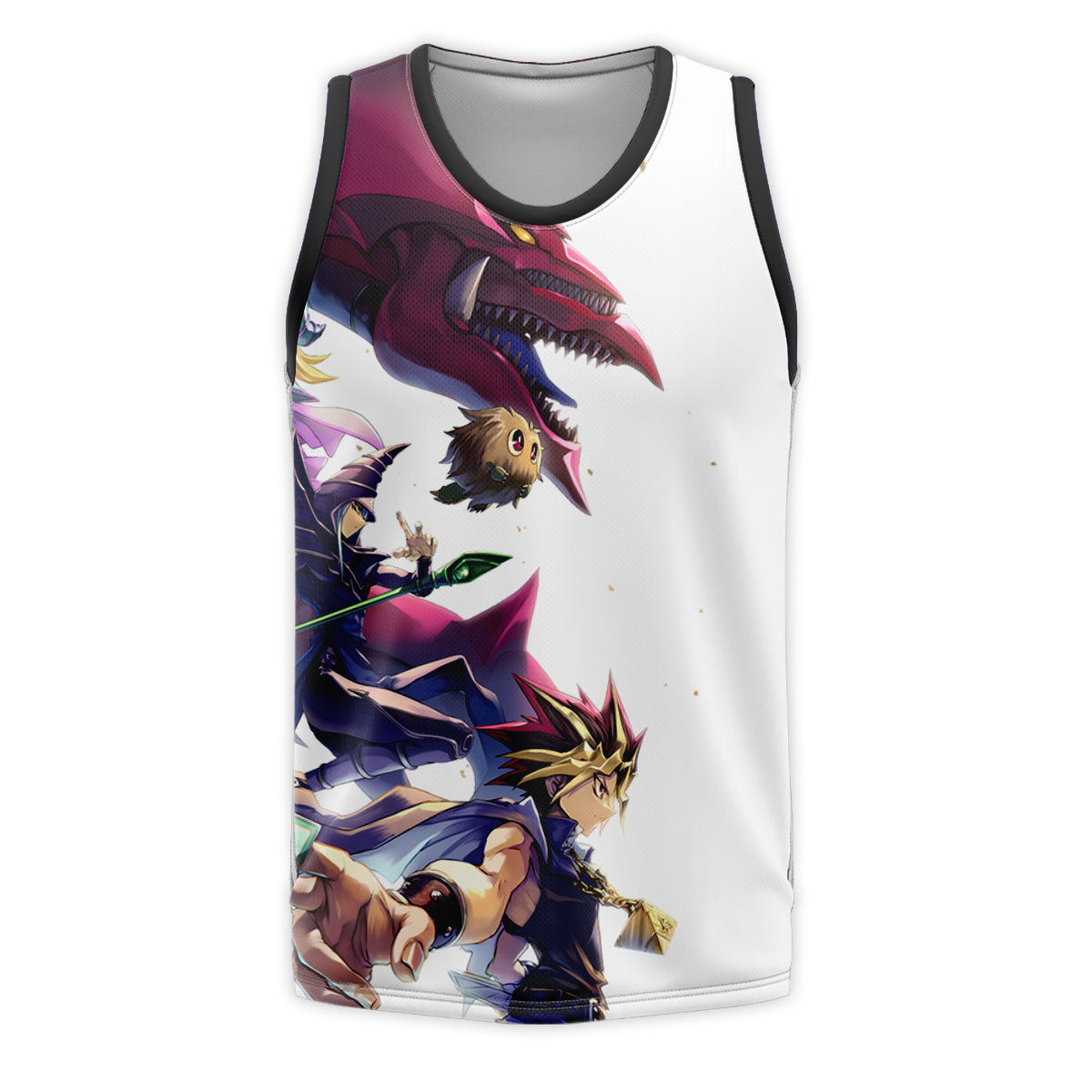 Yugioh Yugi Muto And Companions In Purple Anime Apparel