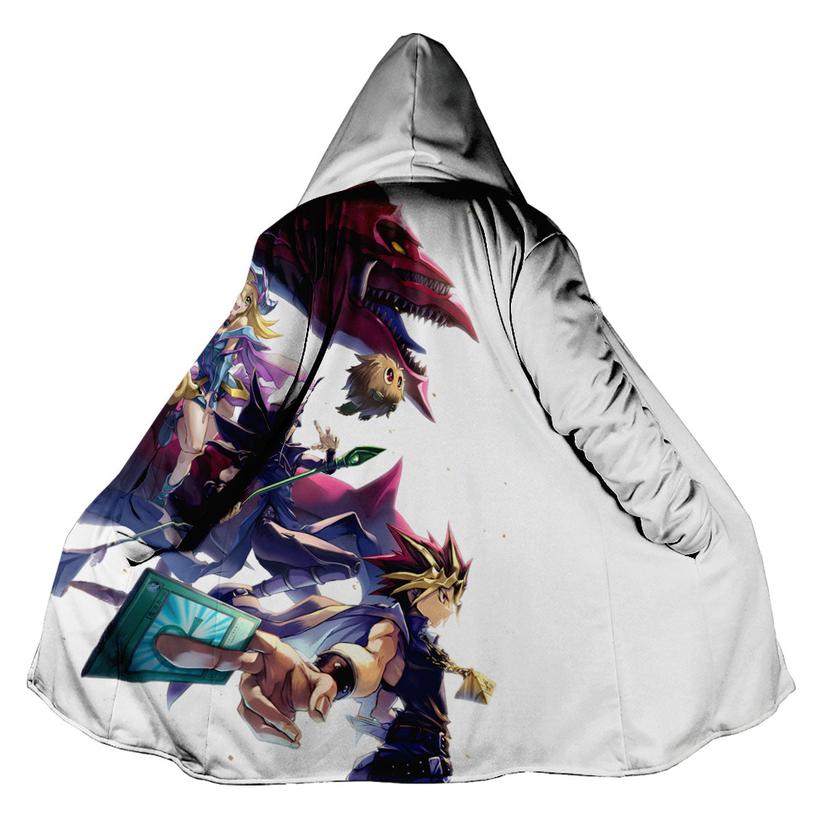 Yugioh Yugi Muto And Companions In Purple Anime Apparel