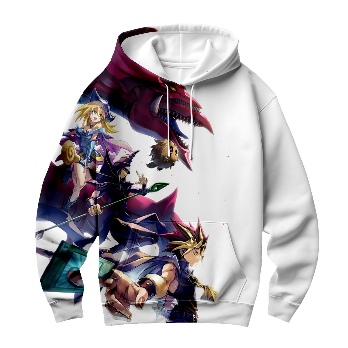 Yugioh Yugi Muto And Companions In Purple Anime Apparel