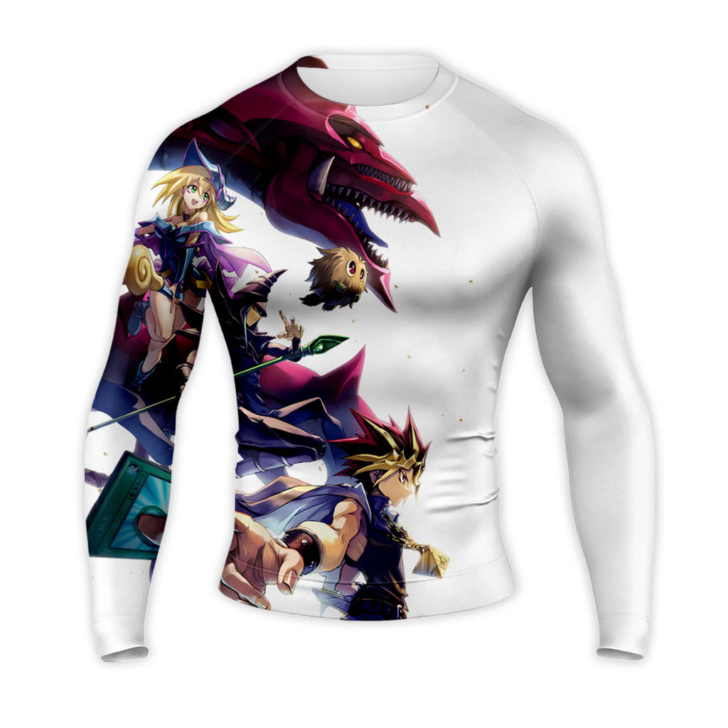 Yugioh Yugi Muto And Companions In Purple Anime Apparel