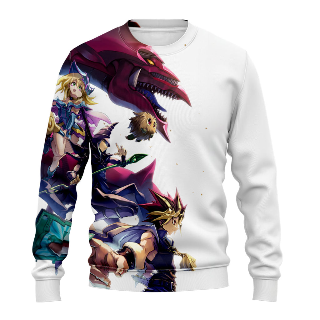 Yugioh Yugi Muto And Companions In Purple Anime Apparel
