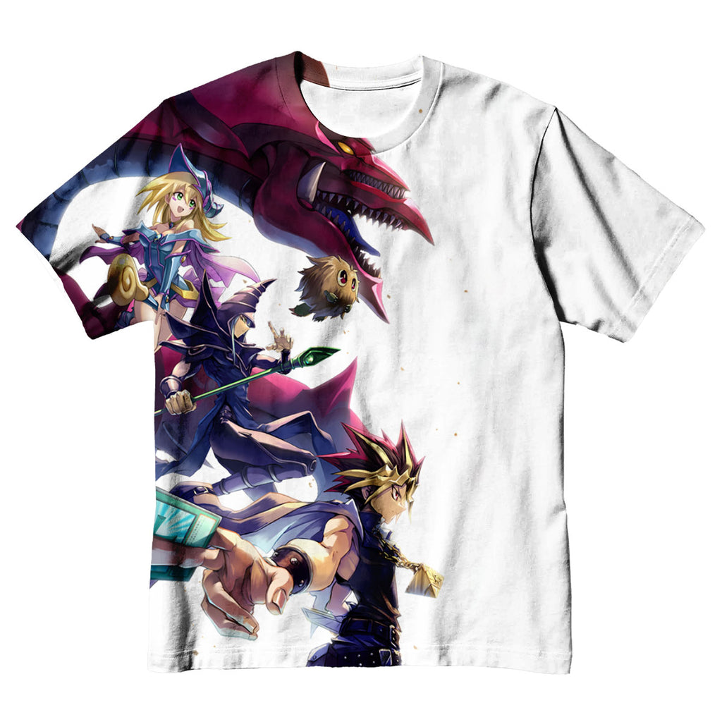 Yugioh Yugi Muto And Companions In Purple Anime Apparel