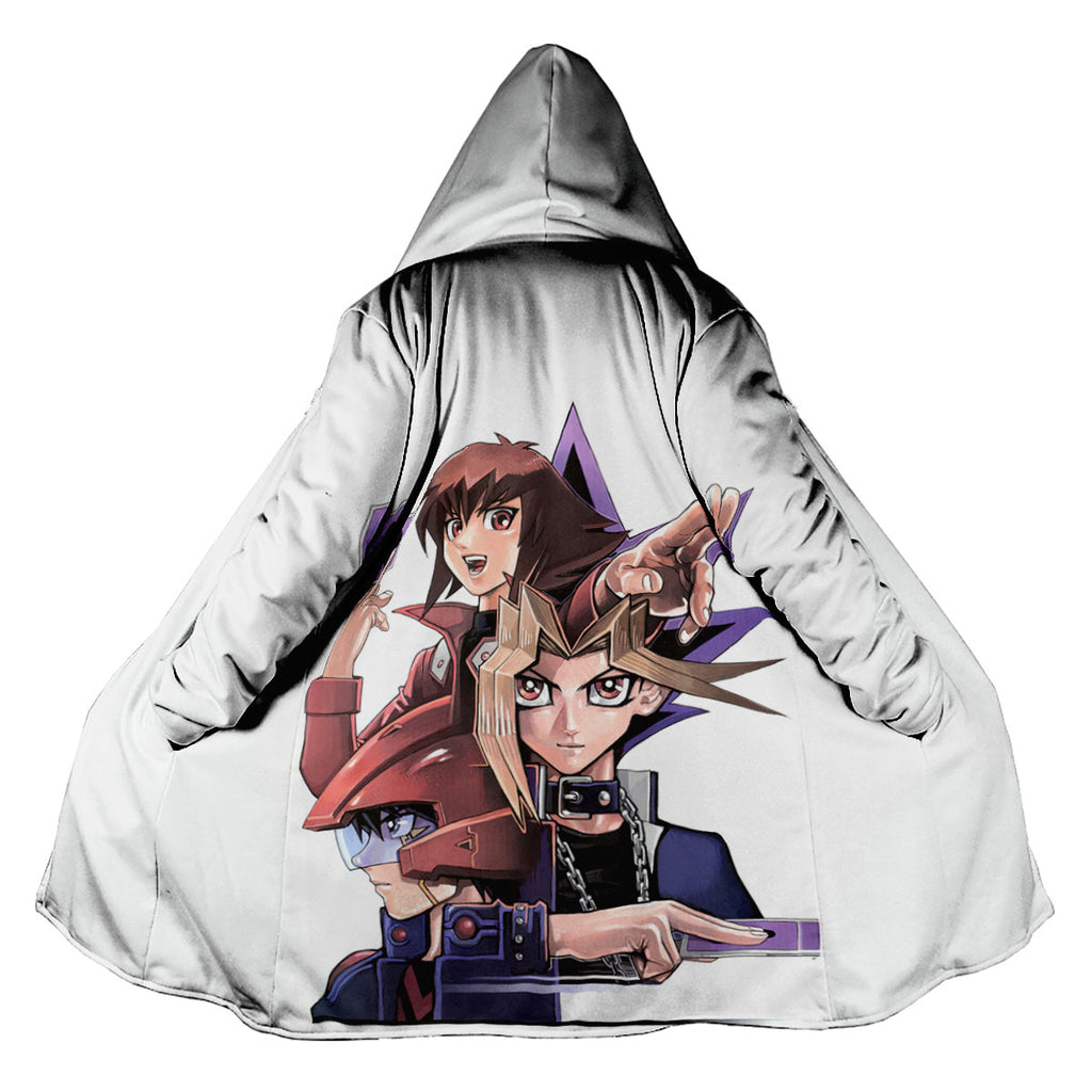 Yugioh Yugi Muto And Jaden Yuki Standing Anime Apparel