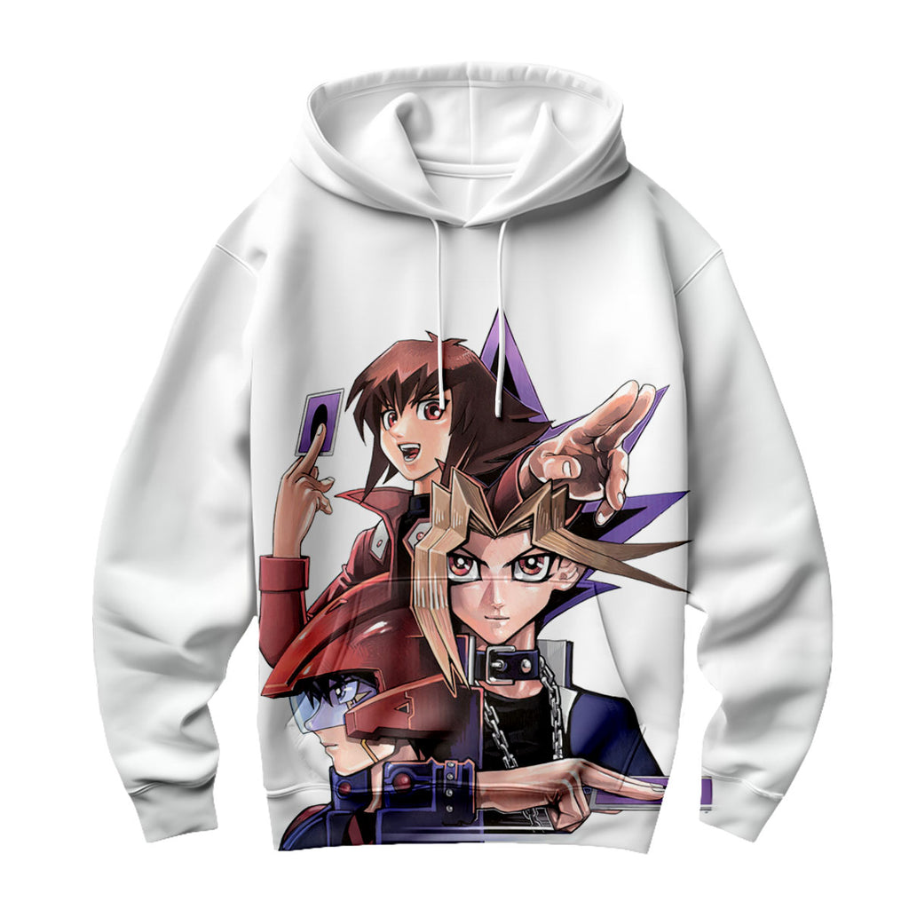 Yugioh Yugi Muto And Jaden Yuki Standing Anime Apparel