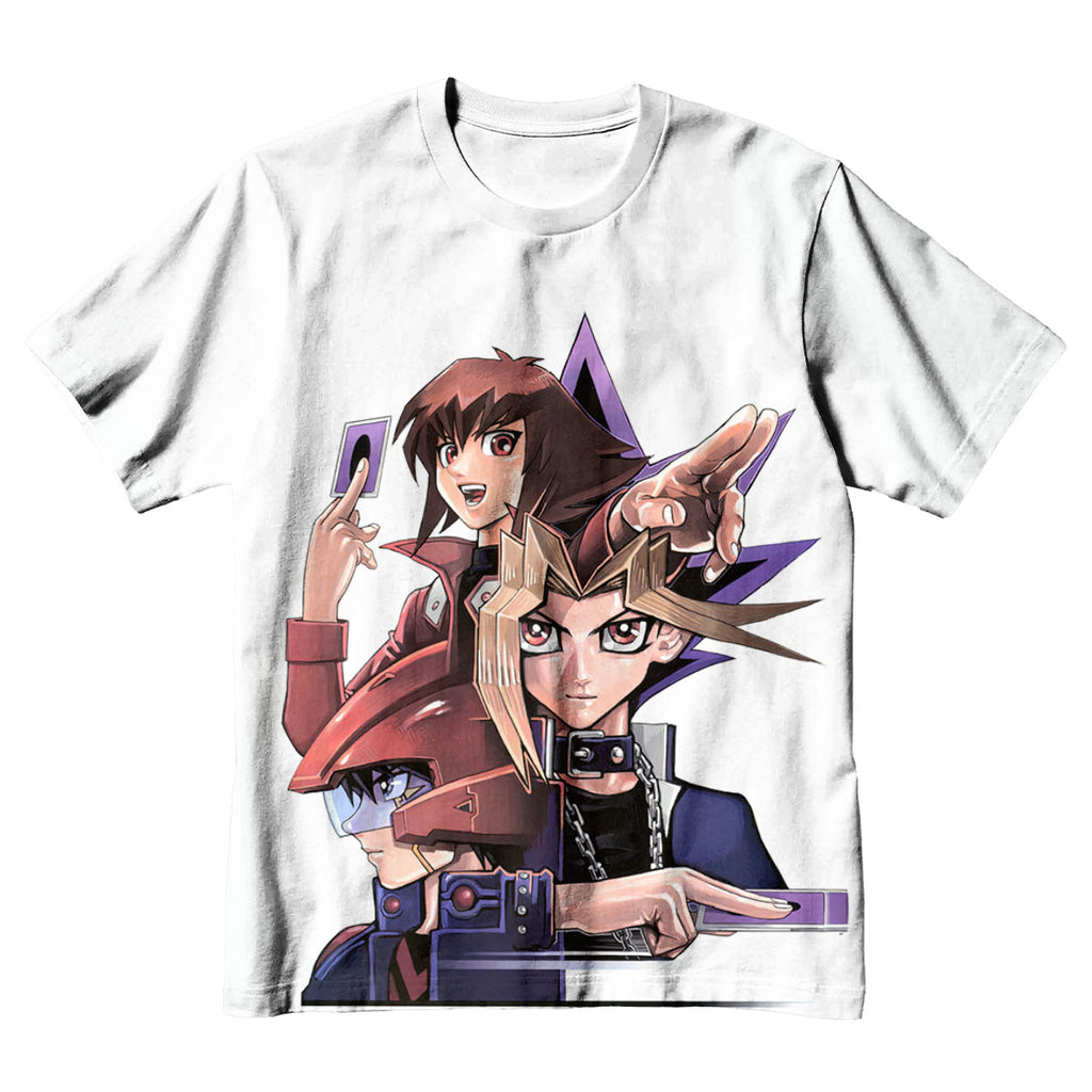 Yugioh Yugi Muto And Jaden Yuki Standing Anime Apparel