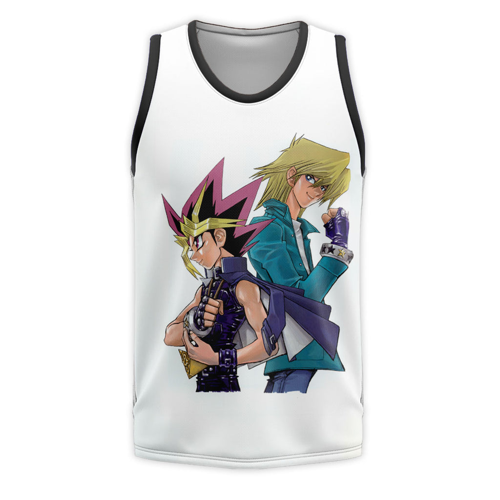 Yugioh Yugi Muto And Katsuya Jounouchi Standing Together Anime Apparel