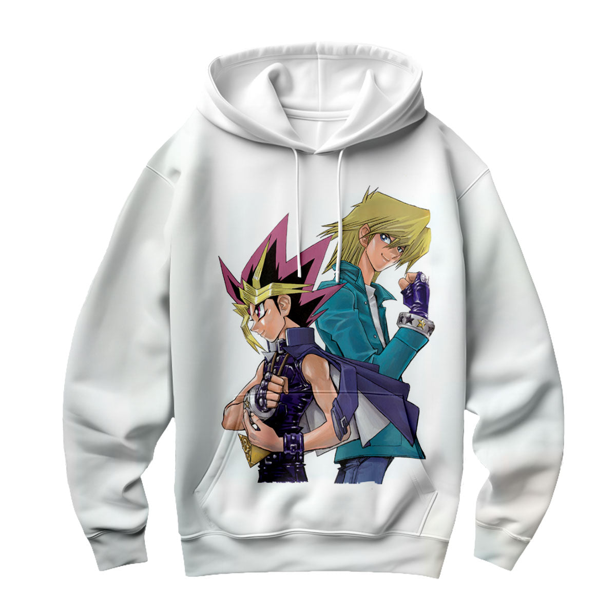 Yugioh Yugi Muto And Katsuya Jounouchi Standing Together Anime Apparel