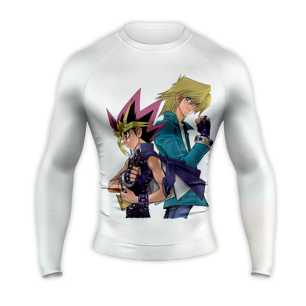 Yugioh Yugi Muto And Katsuya Jounouchi Standing Together Anime Apparel