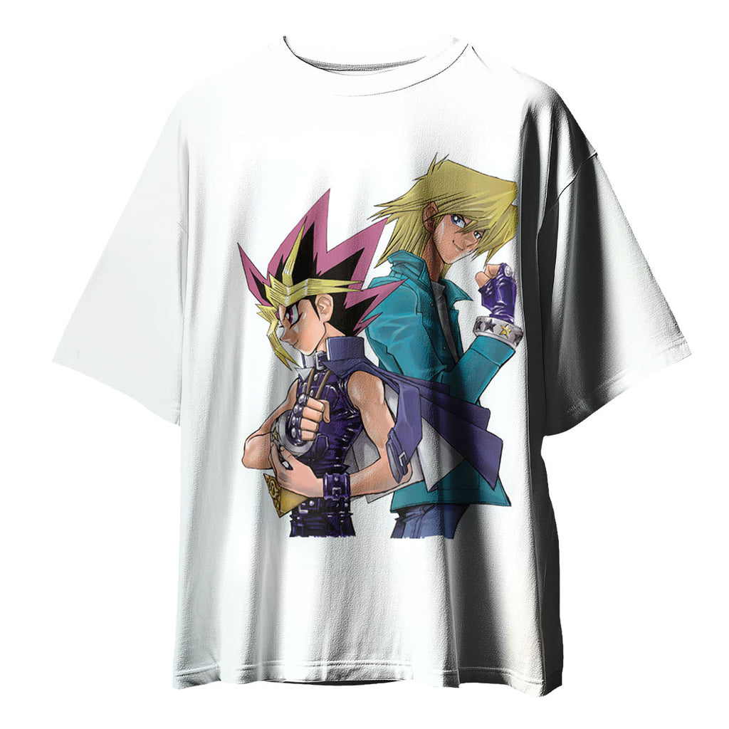 Yugioh Yugi Muto And Katsuya Jounouchi Standing Together Anime Apparel