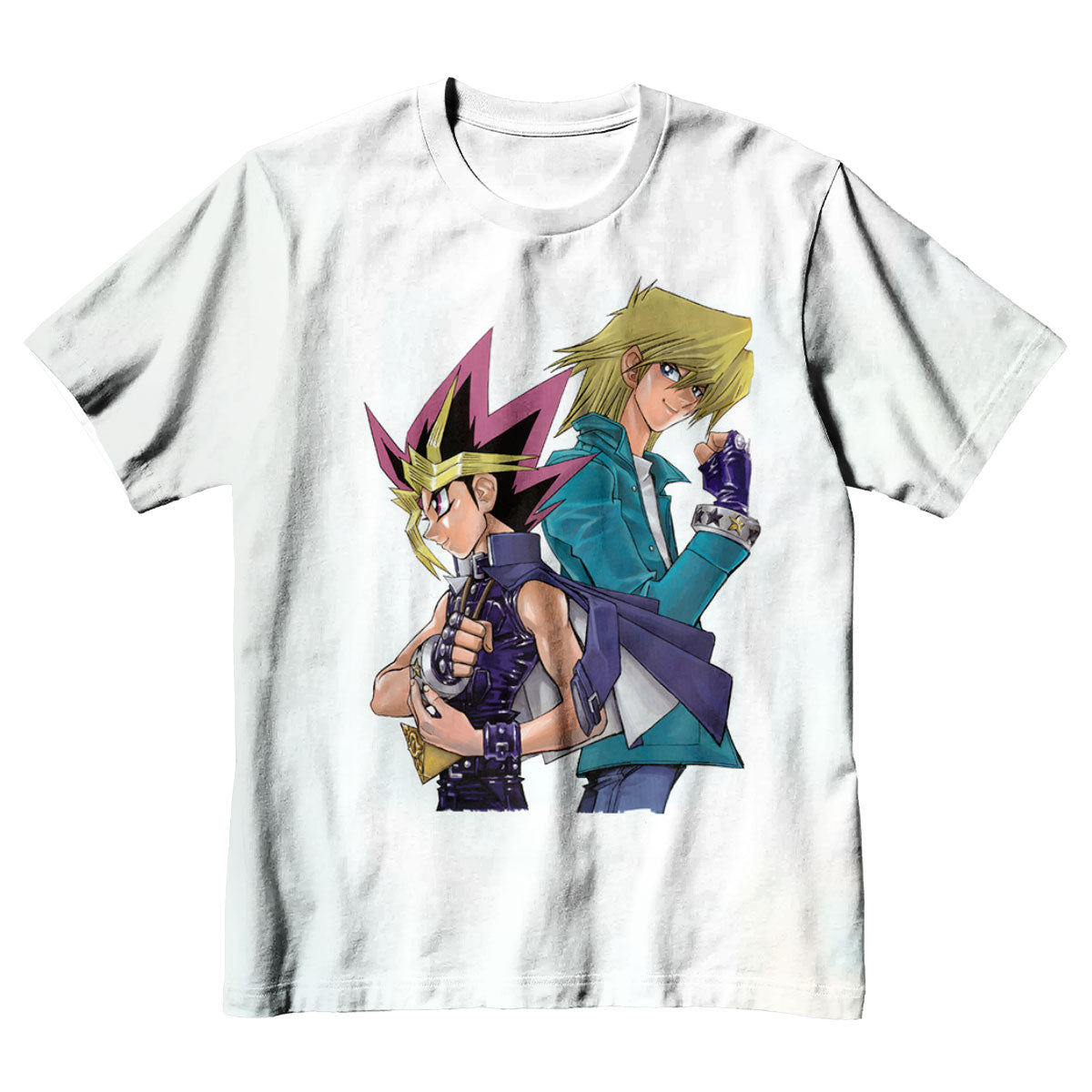 Yugioh Yugi Muto And Katsuya Jounouchi Standing Together Anime Apparel