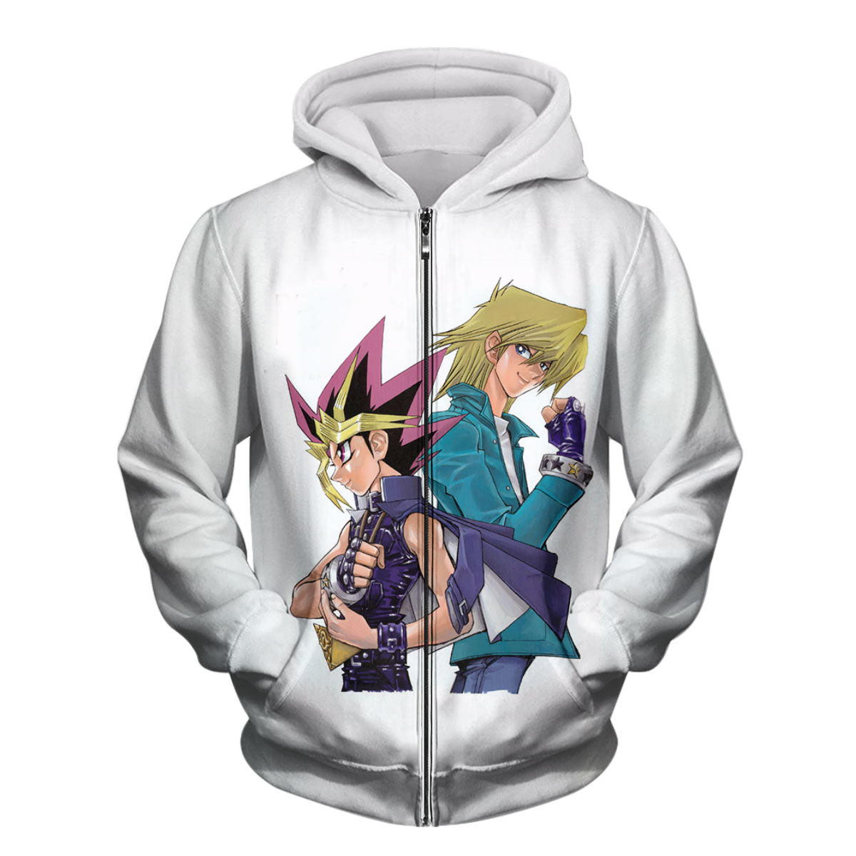 Yugioh Yugi Muto And Katsuya Jounouchi Standing Together Anime Apparel