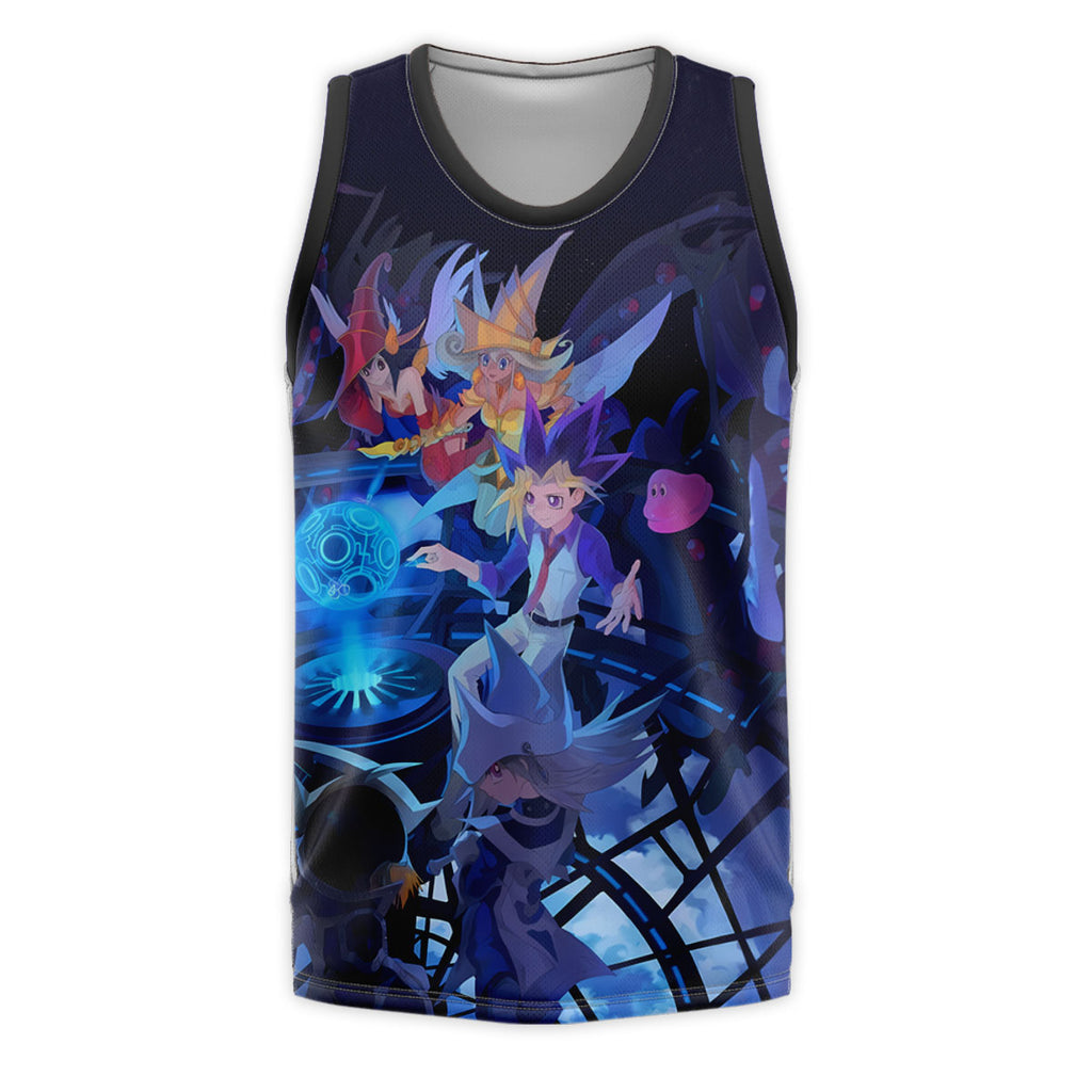 Yugioh Yugi Muto And Magical Girl In Shadow Duel Anime Apparel