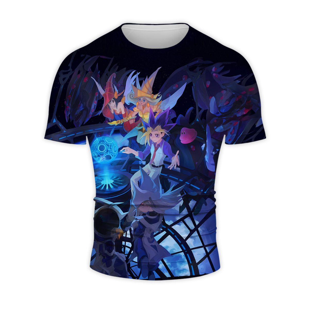 Yugioh Yugi Muto And Magical Girl In Shadow Duel Anime Apparel