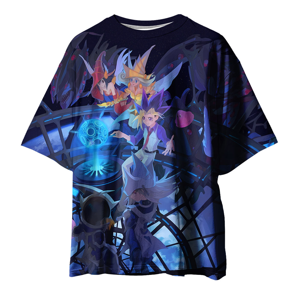 Yugioh Yugi Muto And Magical Girl In Shadow Duel Anime Apparel