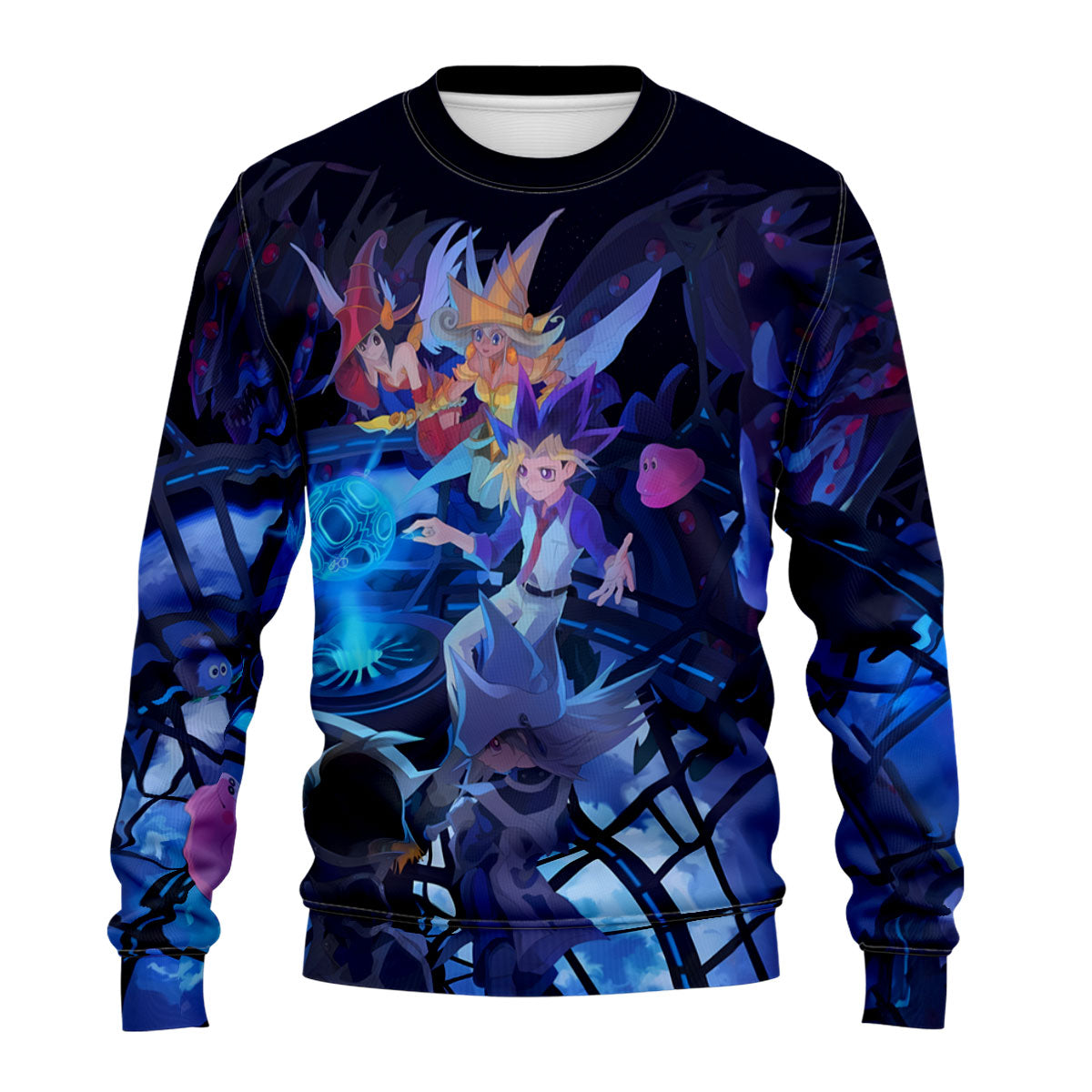 Yugioh Yugi Muto And Magical Girl In Shadow Duel Anime Apparel