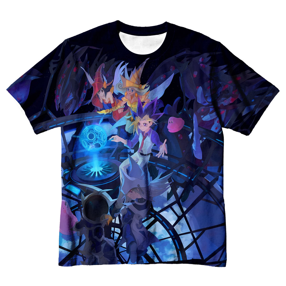 Yugioh Yugi Muto And Magical Girl In Shadow Duel Anime Apparel