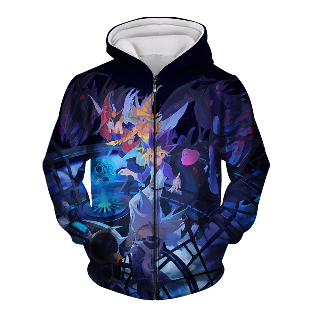 Yugioh Yugi Muto And Magical Girl In Shadow Duel Anime Apparel