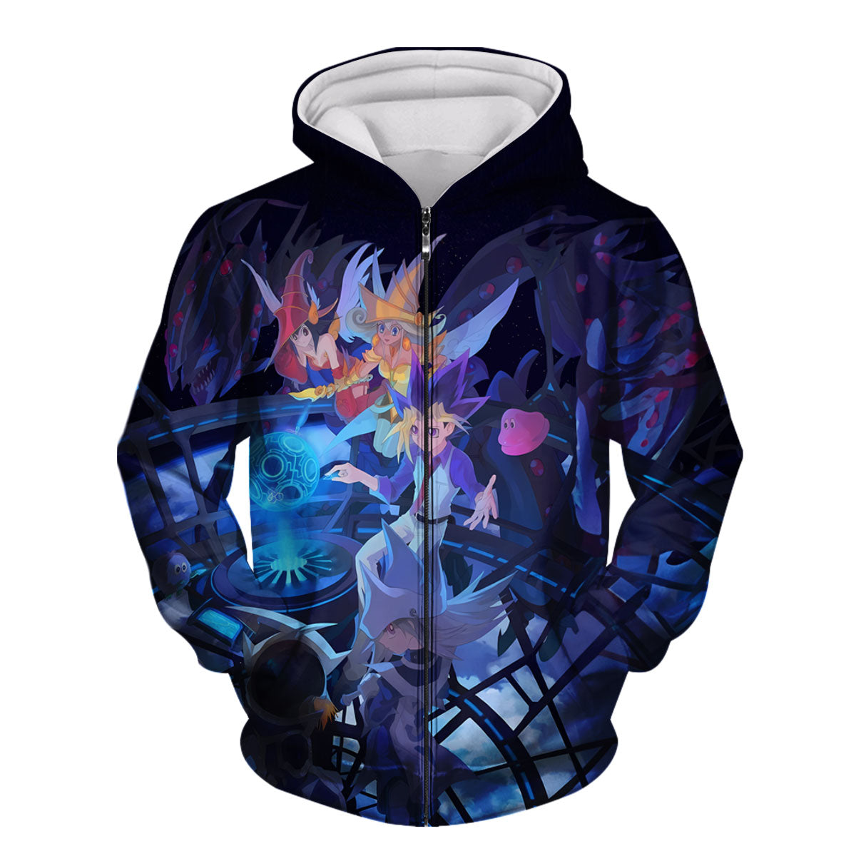 Yugioh Yugi Muto And Magical Girl In Shadow Duel Anime Apparel