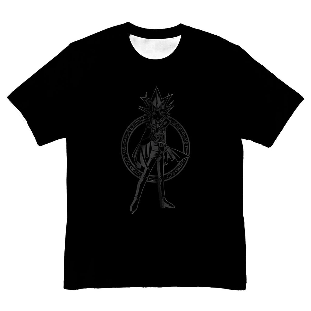 Yugioh Yugi Muto Black Silhouette Character Art Anime Apparel