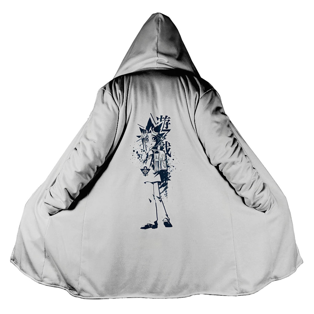 Yugioh Yugi Muto Black Silhouette Standing Anime Apparel