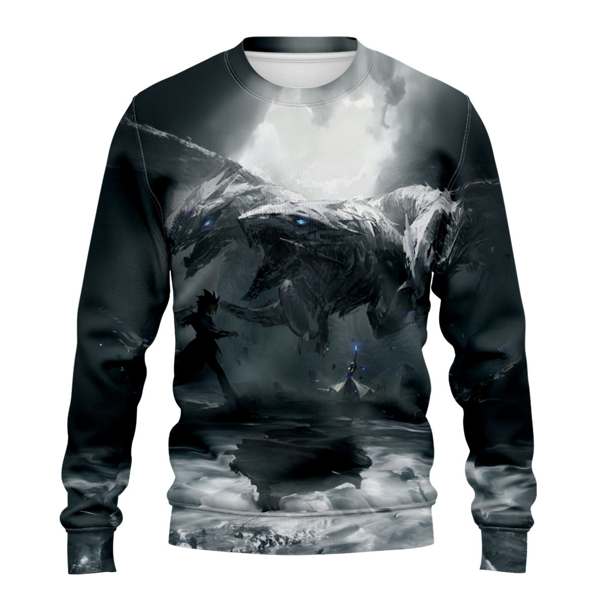 Yugioh Yugi Muto Confronting Blueeyes White Dragon Anime Apparel
