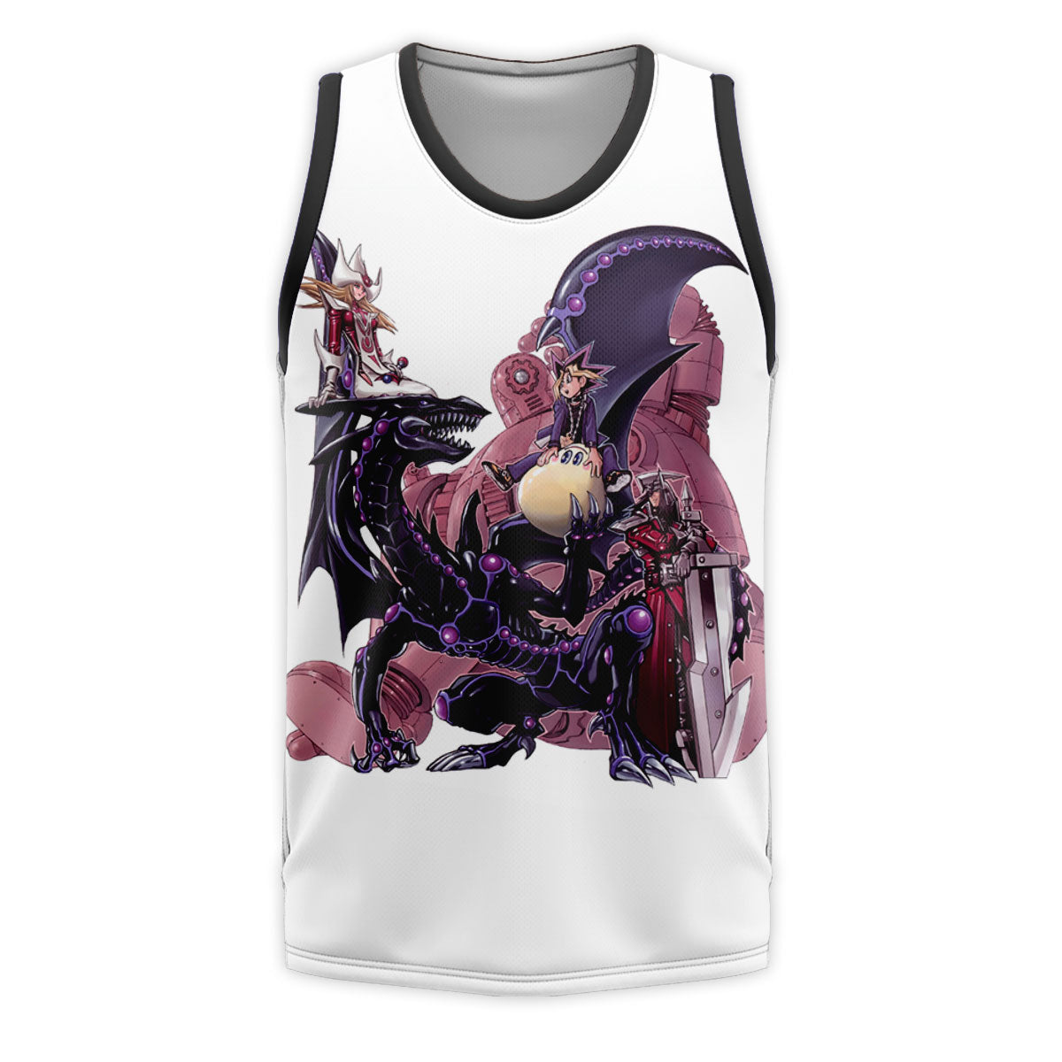 Yugioh Yugi Muto Confronting Purple Shadow Monster Anime Apparel