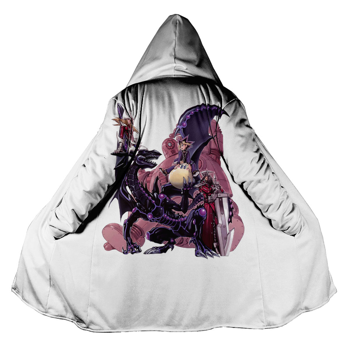 Yugioh Yugi Muto Confronting Purple Shadow Monster Anime Apparel