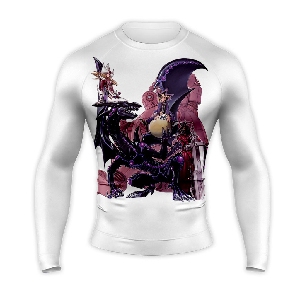 Yugioh Yugi Muto Confronting Purple Shadow Monster Anime Apparel