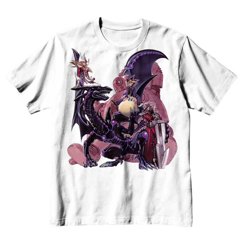 Yugioh Yugi Muto Confronting Purple Shadow Monster Anime Apparel