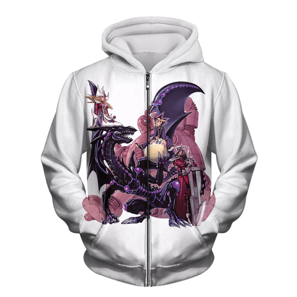 Yugioh Yugi Muto Confronting Purple Shadow Monster Anime Apparel