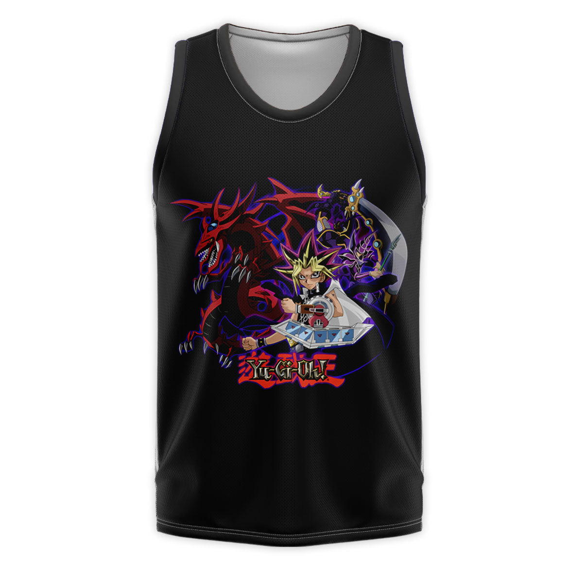 Yugioh Yugi Muto Dark Magician Dragon Summoning Battle Anime Apparel