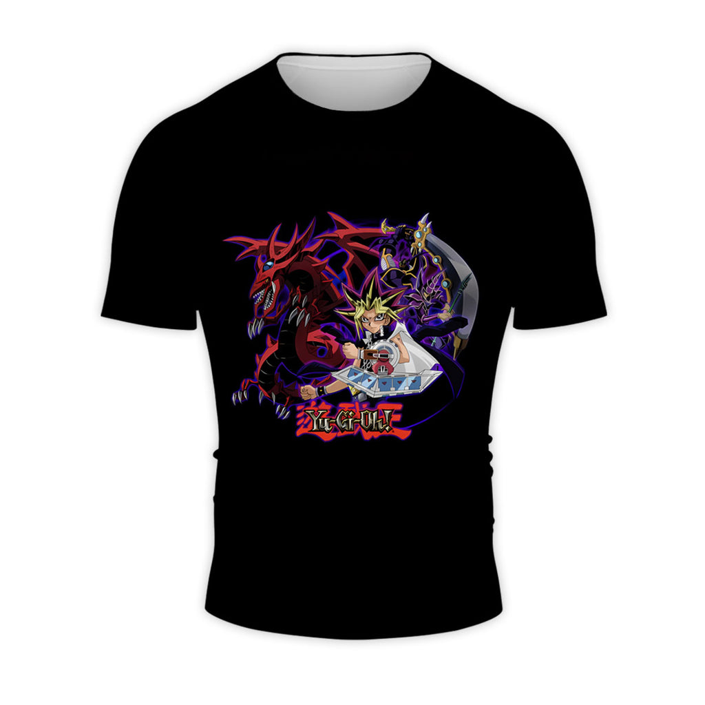 Yugioh Yugi Muto Dark Magician Dragon Summoning Battle Anime Apparel