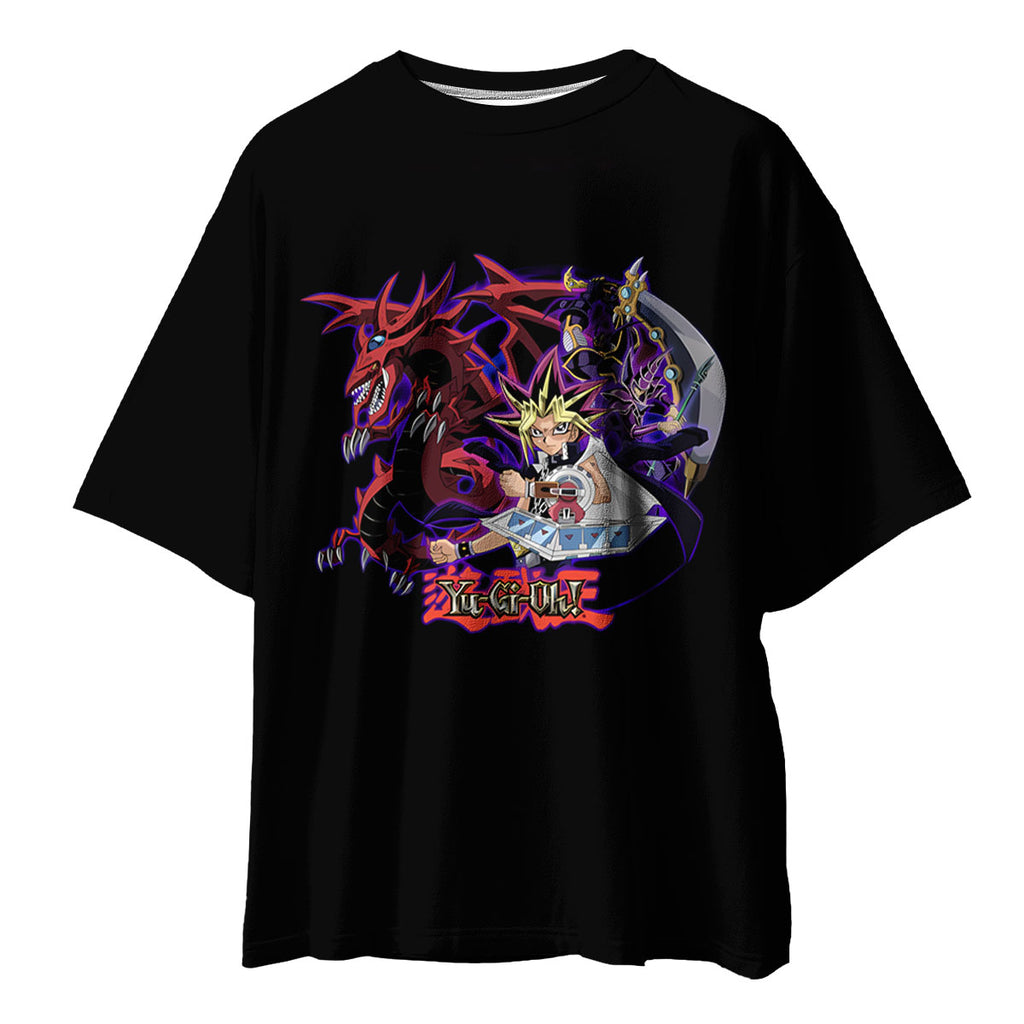Yugioh Yugi Muto Dark Magician Dragon Summoning Battle Anime Apparel