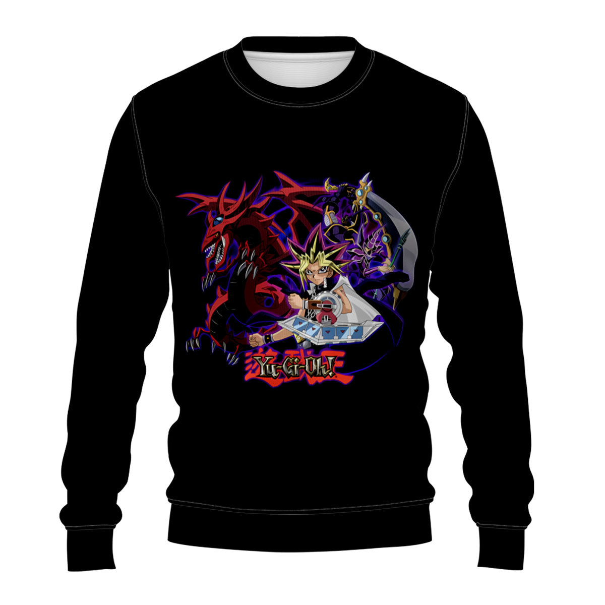 Yugioh Yugi Muto Dark Magician Dragon Summoning Battle Anime Apparel