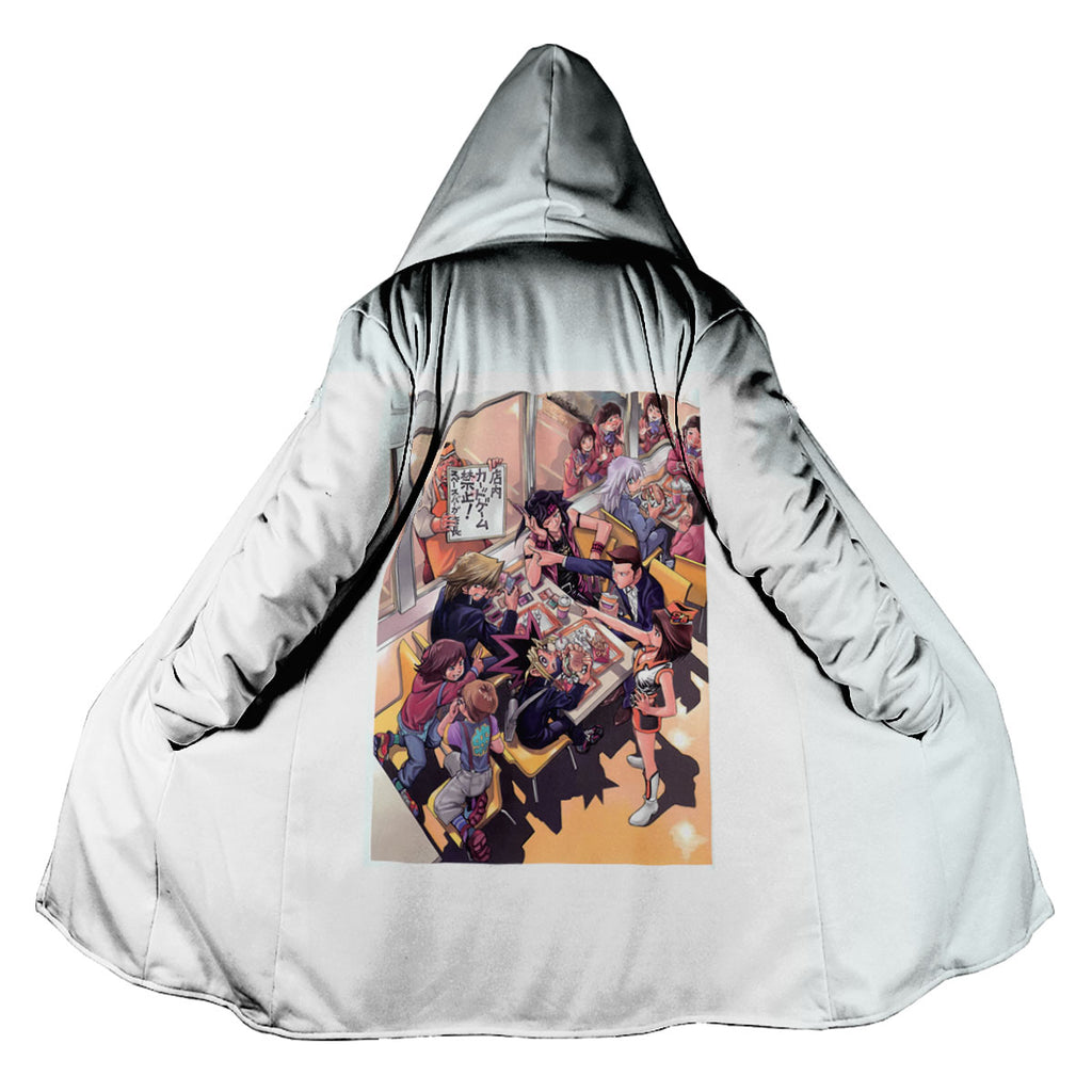 Yugioh Yugi Muto Enjoying Vibrant Colorful Meal Anime Apparel