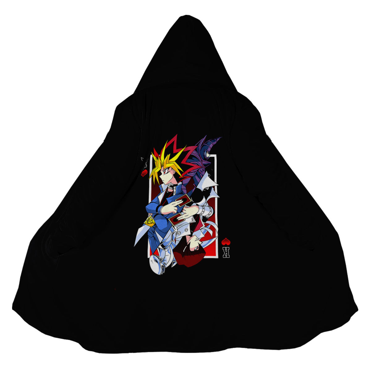 Yugioh Yugi Muto Holding King Of Red Cards Anime Apparel