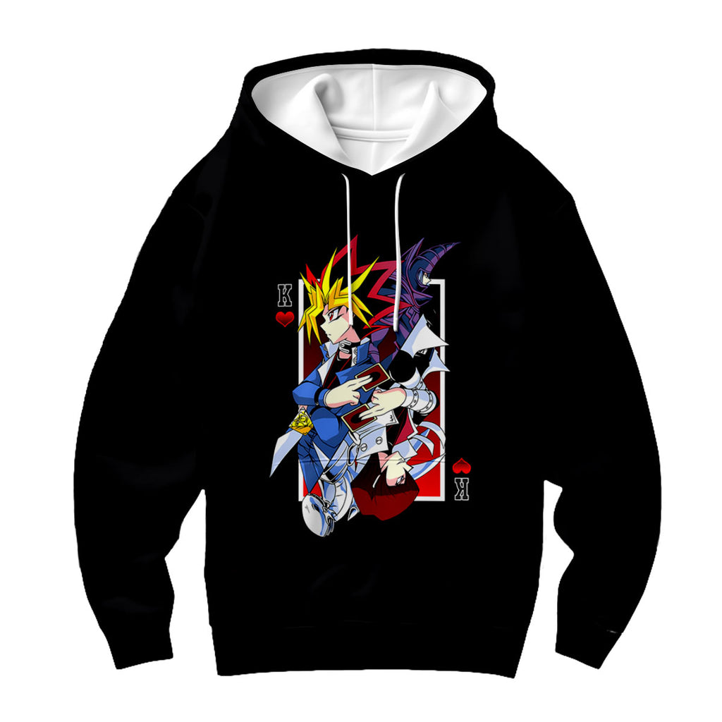 Yugioh Yugi Muto Holding King Of Red Cards Anime Apparel