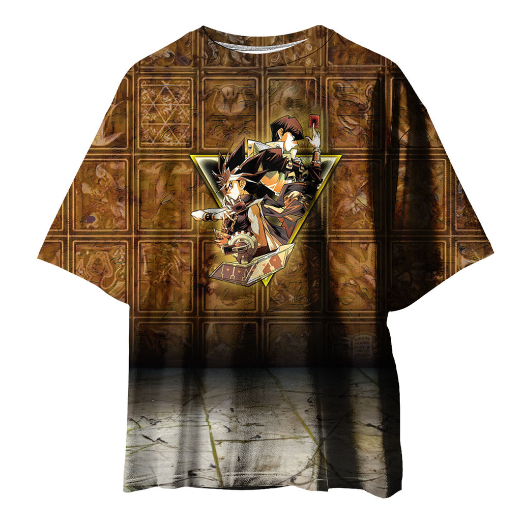 Yugioh! Yugi Muto Holding Millennium Puzzle Deck Anime Apparel